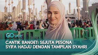 Adem Banget! Pesona Syifa Hadju Tampil Syar'i Saat Ibadah Umroh