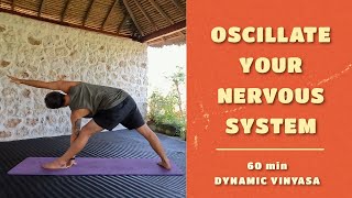 DYNAMIC VINYASA YOGA - Oscillating Your Nervous System - 60min Yoga Nicky G