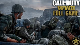 Call of Duty WW2｜Full Game Playthrough｜4K HDR