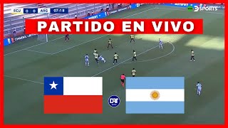 🔴 CHILE vs ARGENTINA [EN VIVO] - SUDAMERICANO SUB 20