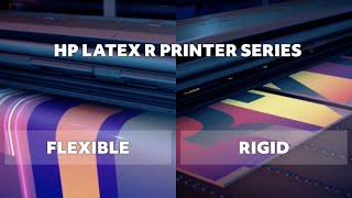 HP Latex R Printer Series Water-based Ink Rigid and Flexible Printing