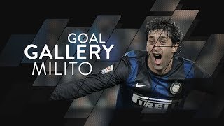 DIEGO MILITO | All of his 75 Inter goals 🇦🇷🖤💙