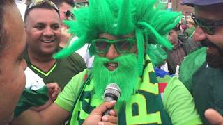 huge celebrations | Pakistan fans Celebrations outside Headingley Leeds afghanistan | world cup 2019