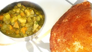 ದೋಸೆ ಚಪಾತಿಗೆ ಹೀಗೊಮ್ಮೆ ಮಾಡಿ ನೋಡಿ | #vegetable gravy |#cooking #food #recipe