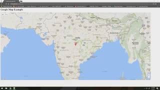 JavaScript Google Map Marker Infowindow