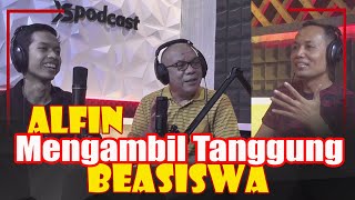 Alfin Mengambil Tanggung Jawab Beasiswa UT