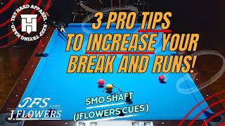 3 PRO POOL TIPS TO INCREASE BREAK AND RUNS