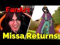 Missa Returns & React to His Fan Art with Philza on QSMP Minecraft