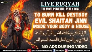 Very Strong Al Quran Ruqyah to Burn Kill Destroy Jinn, Evils, Satan, Devils inside your Body & House