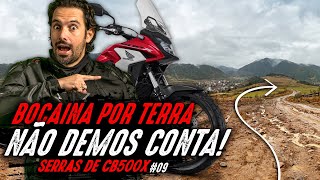 😱 CHUVA E LAMA NO ALTO DA BOCAINA! [viagem de moto - Honda CB500 X]