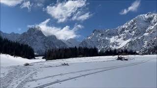 Schneeschuhwandern im Berchtesgadener land - Tour in das Wimbachgries am 27.02.2022