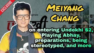 Meiyang Chang on being stereotyped, playing Abhay, preparations for roles, being a critic, and more