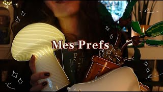 ASMR | Mes préfs du moment (livres, objets, vêtements, food, films...) ⛄