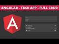 APIs with Angular #4 - Task APP with Full CRUD Functionality