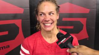 Julie Kedzie Reacts to Extremely Disappointing Loss to Miesha Tate (Strikeforce Video)