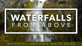 Sleep Soundly with Serene Waterfall Sounds and Stunning Drone Footage — 4K UHD Nature Video