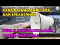 CARA PASANG AMPLI TOA DAN SPEAKERNYA