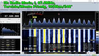 11.05.2023 07:03UTC, [Es], Radio Maria, I, 87.6MHz,1958km