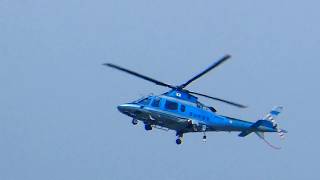 【名古屋市名東区の上空を旋回飛行】愛知県警察ヘリコプター「あかつき」Agusta A109E Power JA6922 2020.4.26