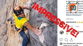 Man Climbs Eiger 50 Times!! | Climbing Daily Ep.1492