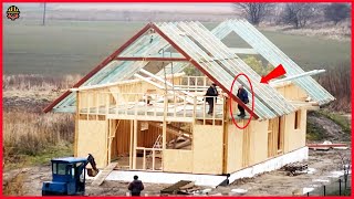 Incredible Fastest Wooden House Construction - Faster And Less Inexpensive Construction Solutions #4