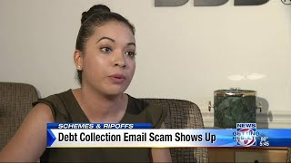 Debt collection email scam shows up