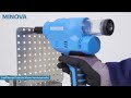 minova kd 02x electric rivet tool unboxing display u0026 riveting display tools rivet minovatool