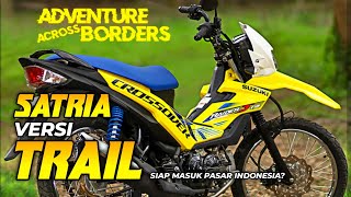 SIAP TRABAS!! SUZUKI RILIS MOTOR BEBEK TRAIL TERBARU SUZUKI RAIDER J CROSSOVER