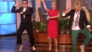 Britney Spears Gangnam Style on Ellen!
