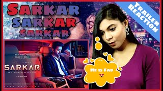 Sarkar ||Thalapathy Vijay reaction | Sun Pictures | A.R Murugadoss | A.R. Rahman || PRAGATI PAL