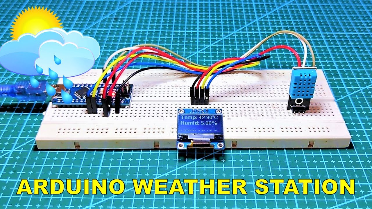 Mini Arduino Weather Station By Technoesolution 1 Youtube