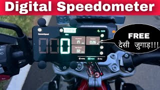 FREE Digital GPS Speedometer (Odometer) Speed Tracker App For Bikes \u0026 Scooters