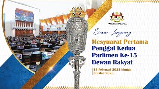 LANGSUNG : Persidangan Dewan Rakyat 20 Februari 2023 | Sesi Pagi