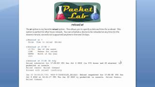 Cool Cisco IOS Commands - reload Options - Part 1