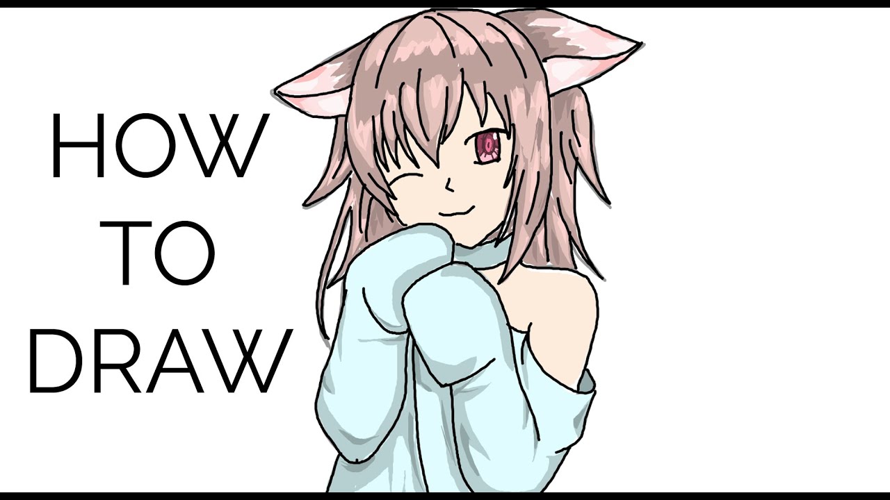 How To Draw Cute Anime Girl Youtube