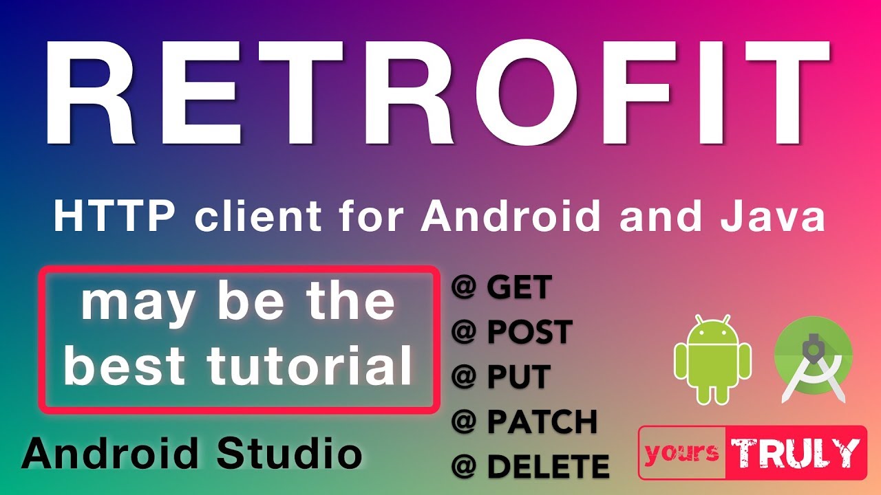 Retrofit Tutorial V 2 5 0 Http Client Android Studio 3 2 1 Youtube