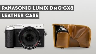 Panasonic Lumix DMC-GX8 Ever Ready Leather Camera Case | MegaGear