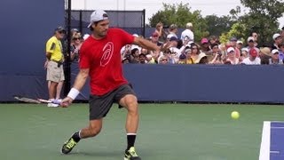 Tommy Haas Forehand and Backhand In Super Slow Motion - 2013 Cincinnati Open