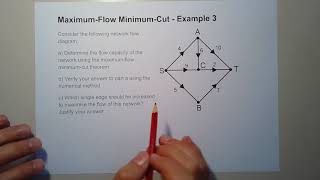 How to 𝙐𝙎𝙀 max flow min cut theorem to find network maximum flow capacity
