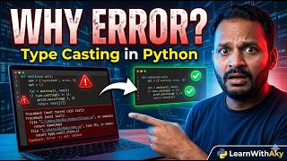 Type Casting in Python Hindi | Fix Data Errors Easily 🛠️