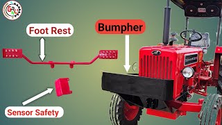 Mahindra Bumper/Bumper/Mahindra tractor Bumper / Foot Rest / Tractor accessories|| @GRKU1994