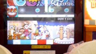 太鼓の達人１４　DON'T CUT(裏譜面) 　127万