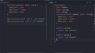 ES6 TypeScript #12 Convert an ES5 Object Constructor to a Class