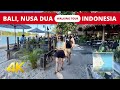 NUSA DUA BALI Indonesia 🇮🇩 Walking tour along Nusa Dua beach Bali 2023 waterfront