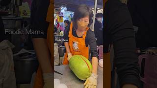 Amazing Giant Watermelon Juice - Watermelon Fruit Cutting Skills - Taiwanese Str