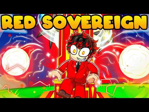 I have the ONLY RED SOVEREIGN in Roblox Sol's RNG!