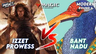 Bant Nadu (Micah M) VS Izzet Prowess (Chris) [PAPER] | Modern FNM at Impact Gaming Center