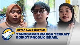 Tanggapan Warga Terkait Boikot Produk Israel