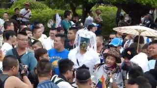 This is how carefree people look at Asia's biggest Gay Pride in Taipei, Taiwan