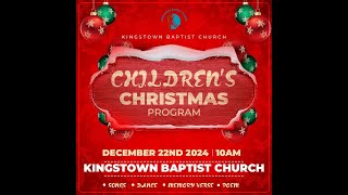 Children's Christmas Programme 22nd Dec 2024